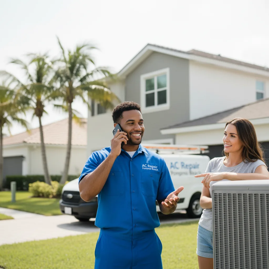 AC Repair Pompano Beach customer support in St. Gabriel
